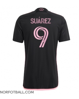 Billige Fotballdrakt Inter Miami Luis Suarez #9 Replika Bortedrakt 2024-25 Kortermet